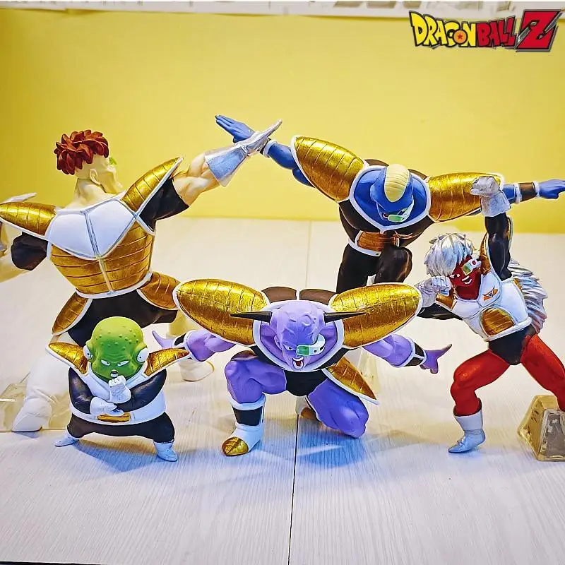 Dragon Ball Ginyu Force Anime Figure Jeice Ginyu Guldo Recoom Burter Figures16cm Statue Figurine Decoration Model Doll Toy Gift