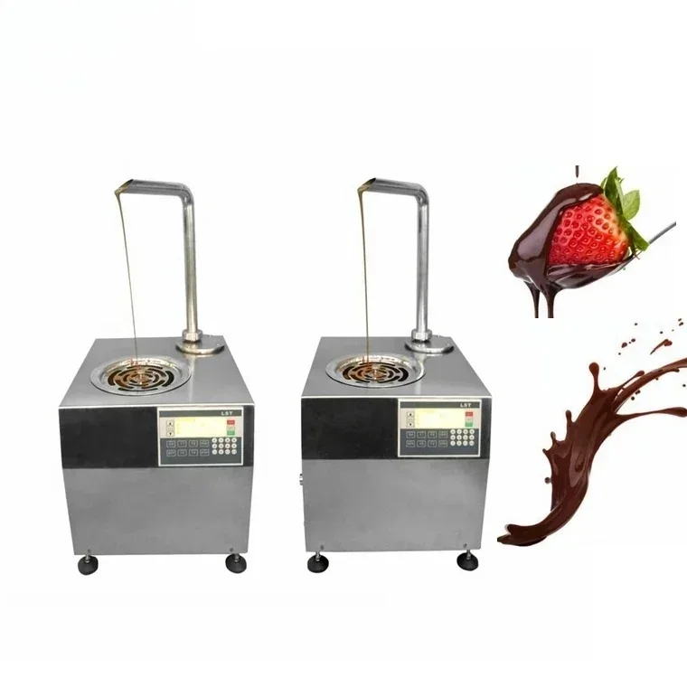 

A Table To Put A Chocolate Tap Machine 30kg Chocolate Tempering Machine