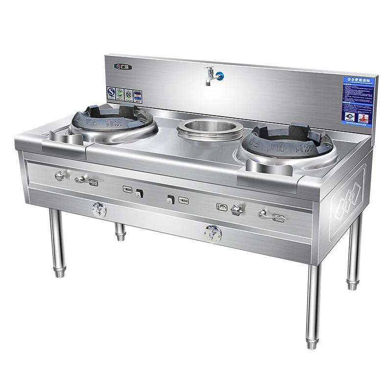 

Commercial single burner stove kitchen liquefied petroleum gas stove stainless steel energy-saving stove dual burner