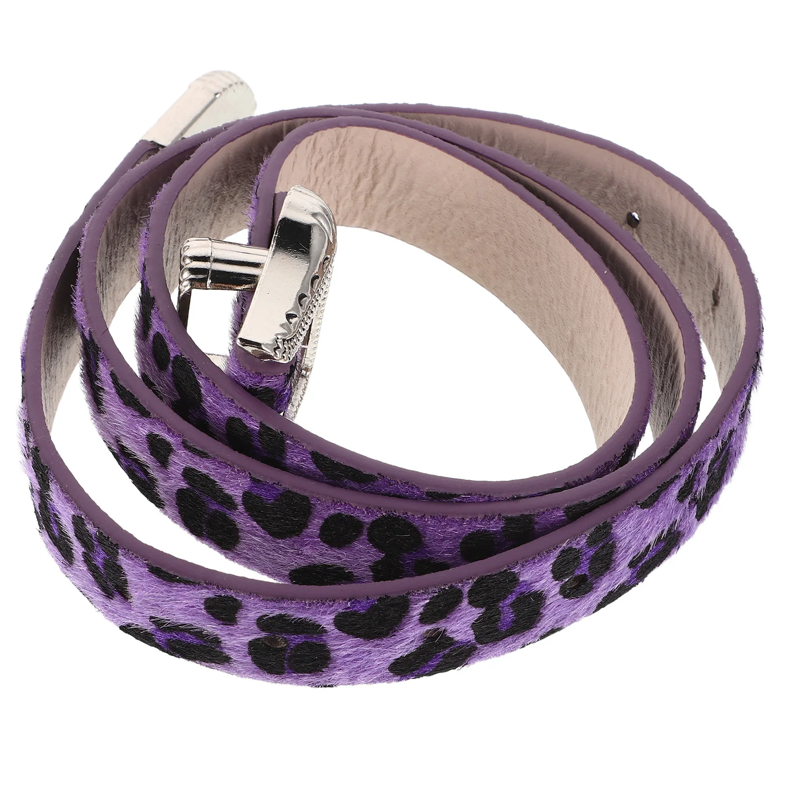 

Western Belt Belts for Woman Leopard Wide Women Vintage Waist Buckle Print