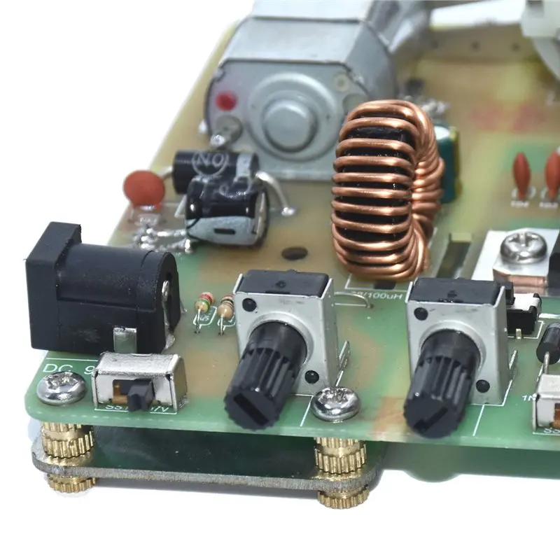 AT82-DIY Generator Module, Power Experimental Energy Model, DC/AC Generator, Electric Motor, Student Hand Generator Model DC