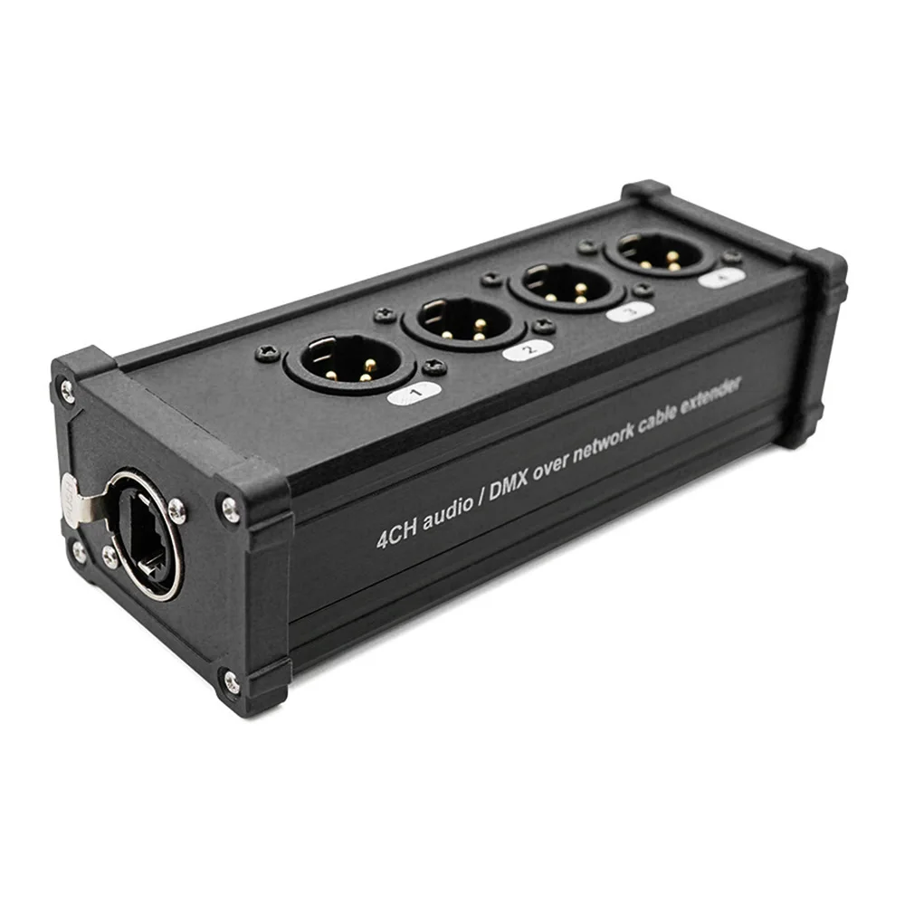 Imagem -04 - Extensor de Cabo Multi-rede Extensor Ethernet Transceptor para Palco ao Vivo Áudio Canais Xlr Dmx512 Par