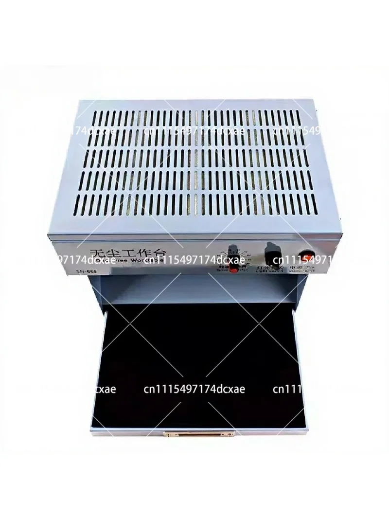 Dust Free Workbench for Phone Repair, Screen Sticking, OCA Dry Adhesive, Negative Ion Dust Removal Station