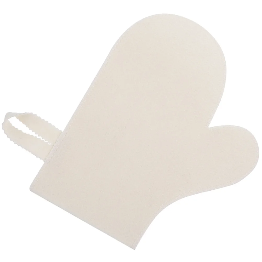 1 قطعة قفاز اللباد الاستحمام ساونا ميت الحرارة حماية القفاز للجنسين سبا استخدام ورأى الاستحمام ساونا القفاز مقاوم للماء #2