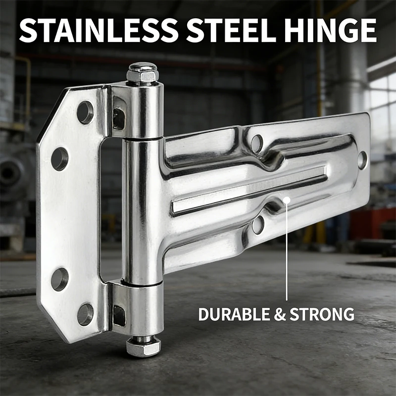 304 Stainless Steel Hinge Vehicle Modification Anti Detachment, Anti-Rust, Fireproof Door, Heavy-Duty Truck Door Hinge