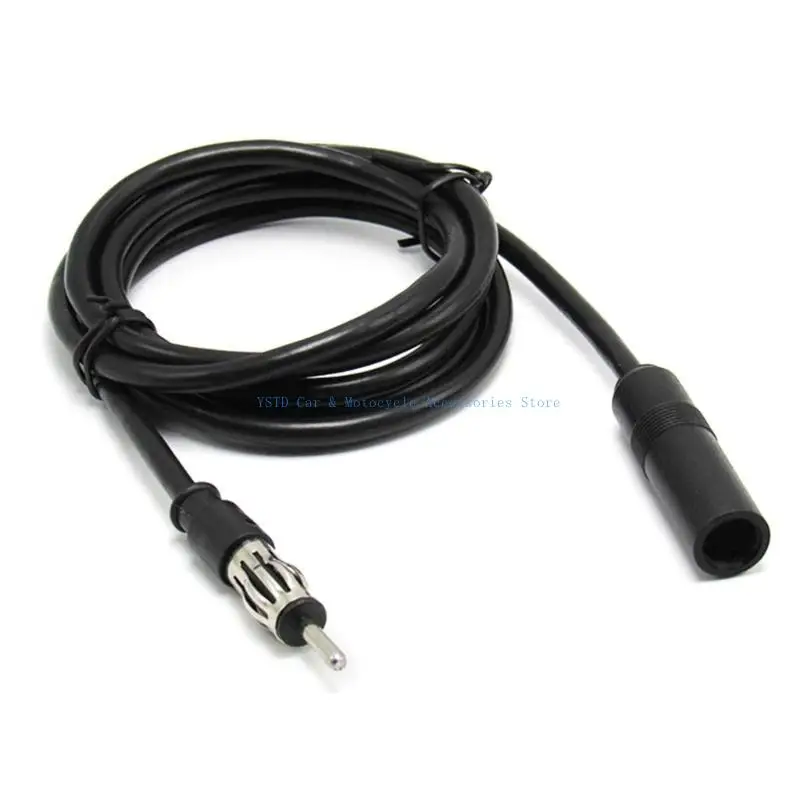 L5BC Car Radio Antenna Extension Cable 35cm Male to Female for Enhanced Reception