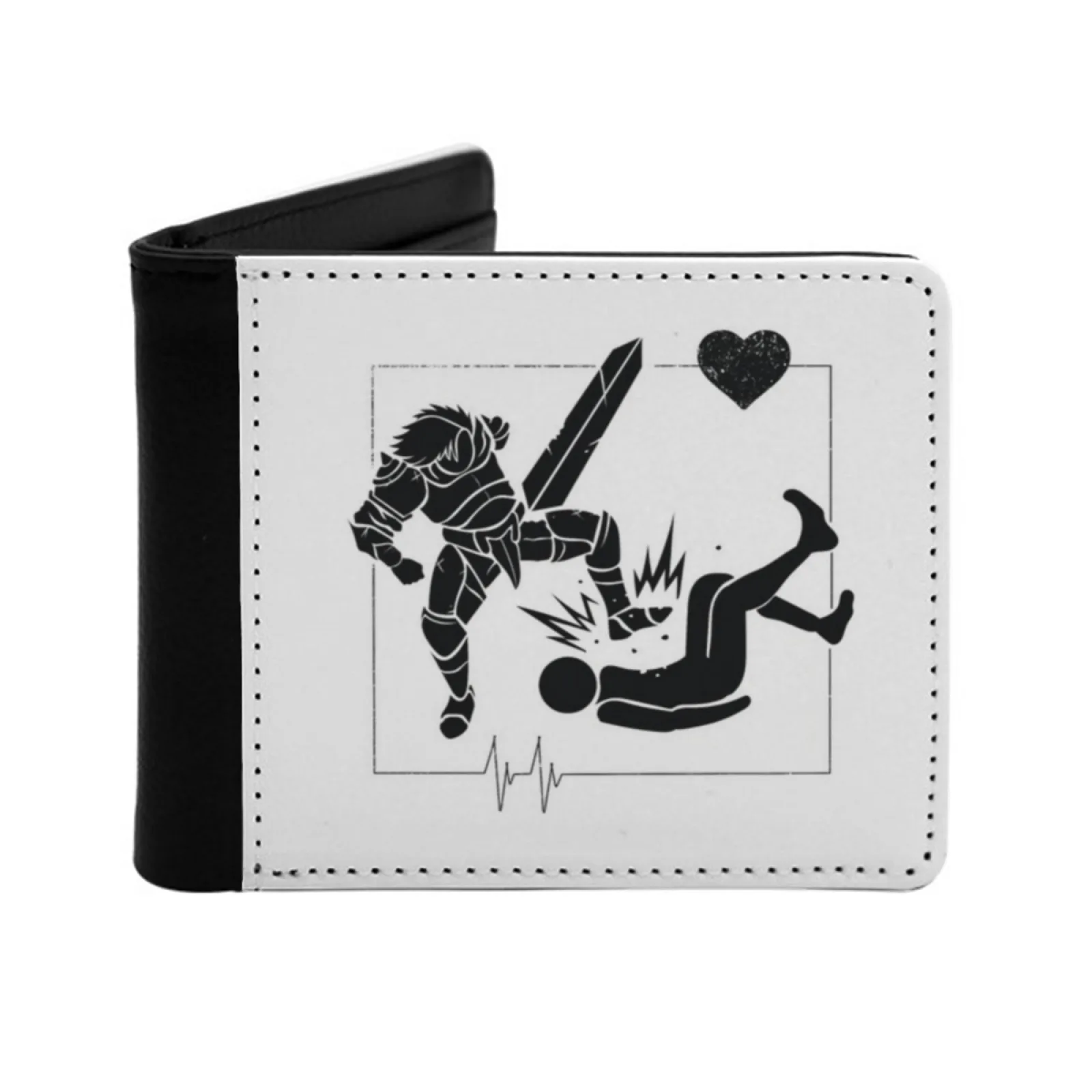 New York Cpr [ White No Text ] Personalized Wallet For Men And Women Pu Leather Short Pocket Purse Video Games Video Games Soul