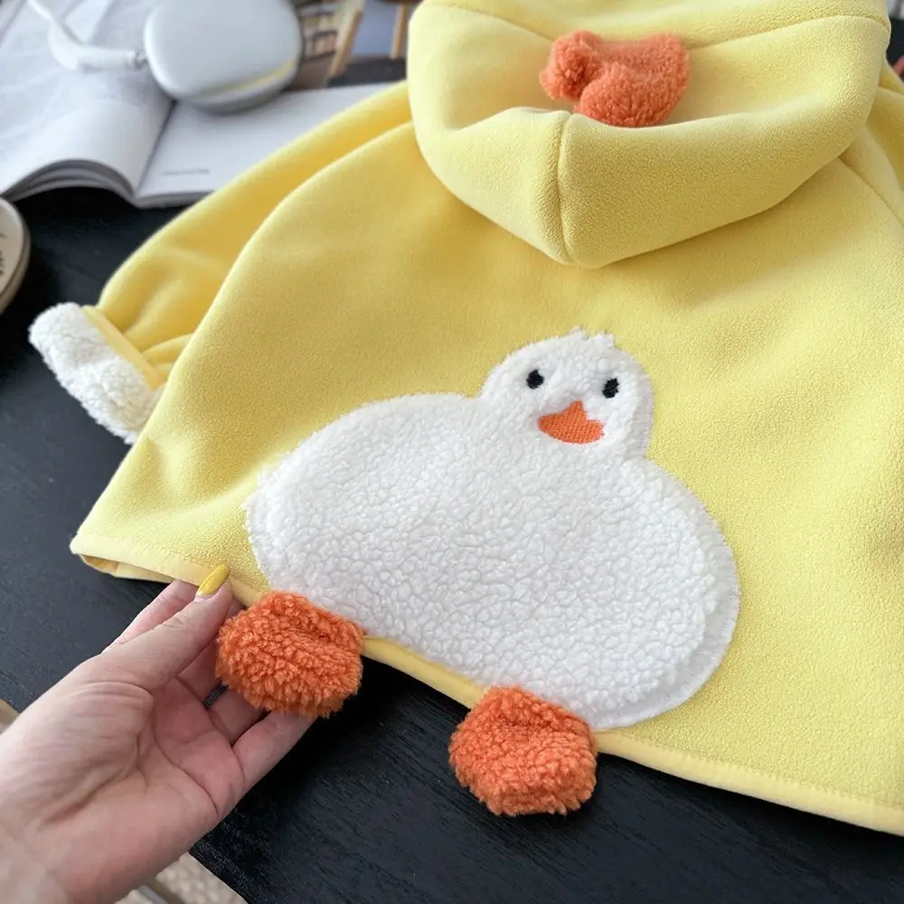 

Animal-shaped Toddler Fleece Jacket Long Sleeve Warm Children's Hooded Jacket Thickened Clothes Winter Outerwear Coat
