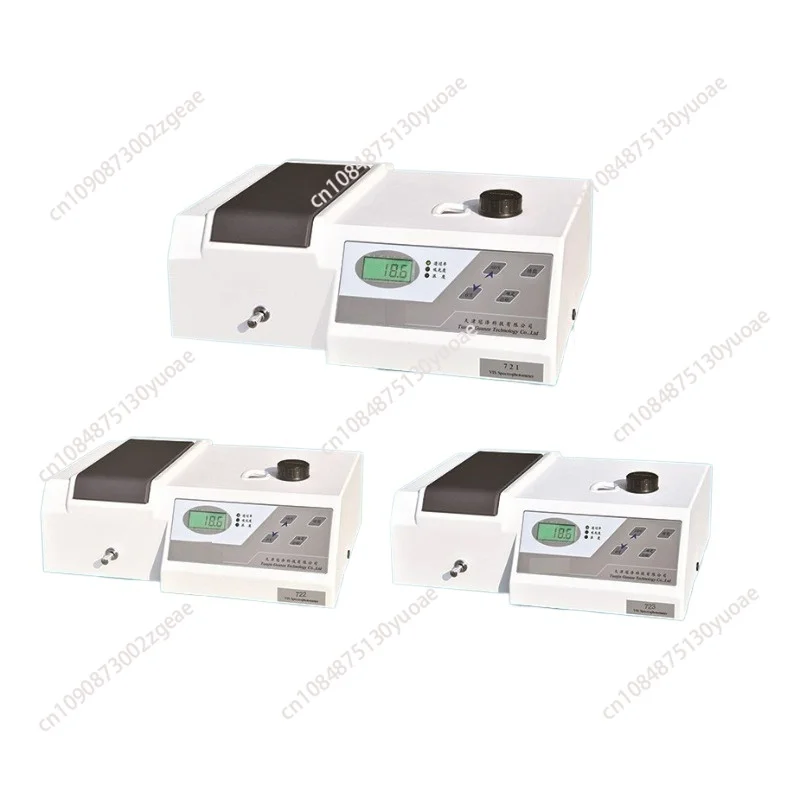 Visible Spectrometer Wavelength 330-1020nm Spectrophotometer Tester Desktop Digital Display Photometer  721