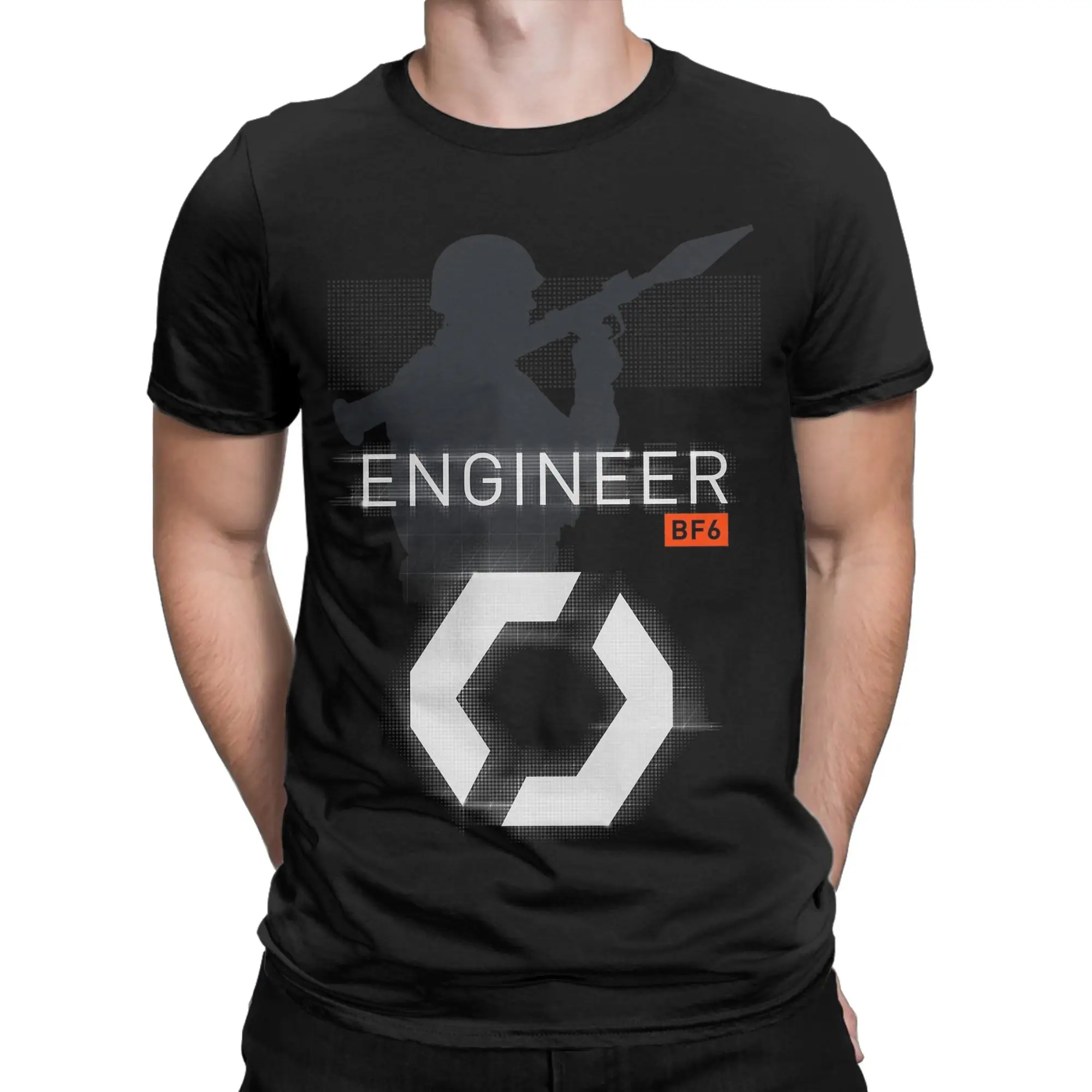 Battlefield 6 Funny Games BF6 Graphic Printing T Shirts for Men Women  100% Cotton  Tee Shirt Clothing