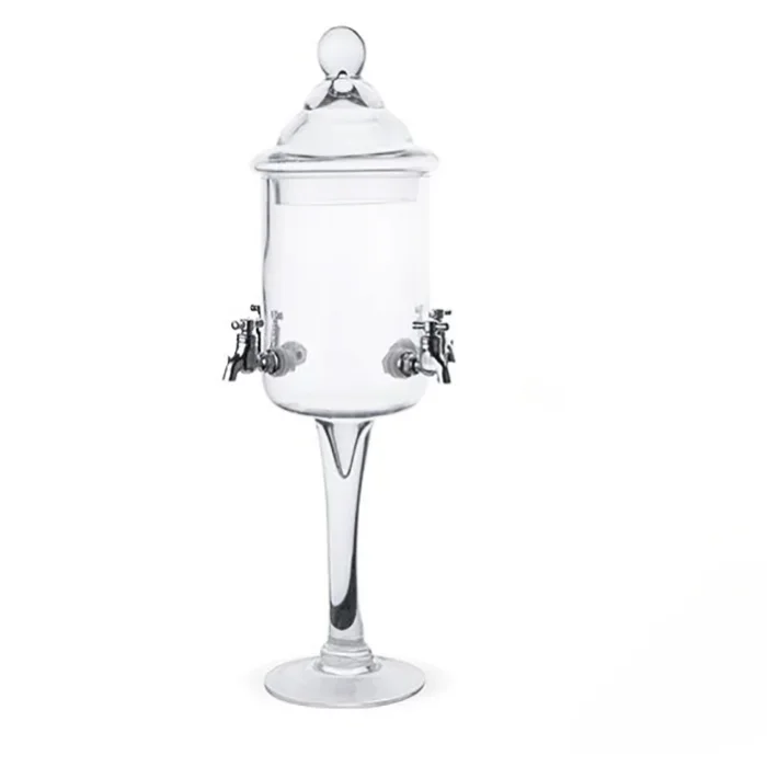 Glass Absinthe Fountain with two faucets