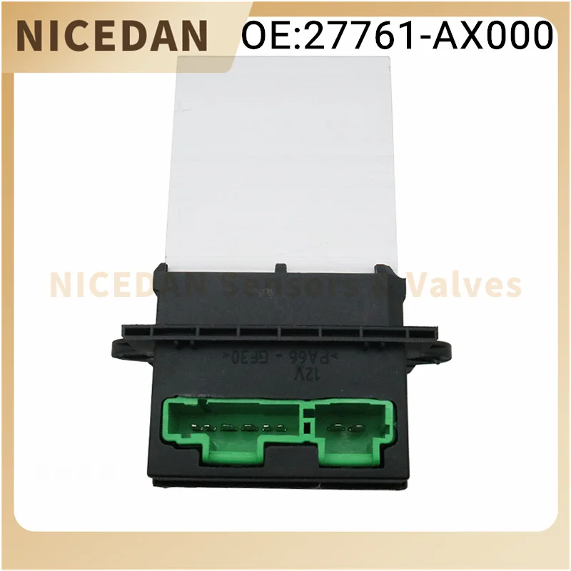 

Резистор вентилятора отопителя двигателя вентилятора для Nissan Tiida Peugeot Renault 6441.L2 27761 AX000 27761AX000 Автозапчасти 27761-AX000