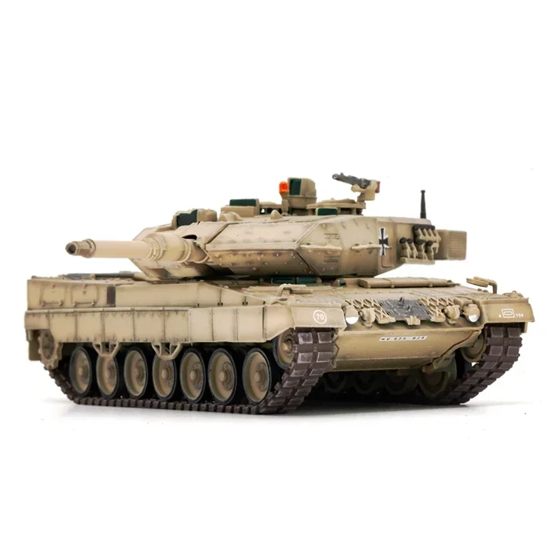 Toy Gift 1/72 Scale Iron Flow Panzerkampf German Army Leopard 2A5 Main Battle Tank Desert Color Alloy Finished Model Collectible