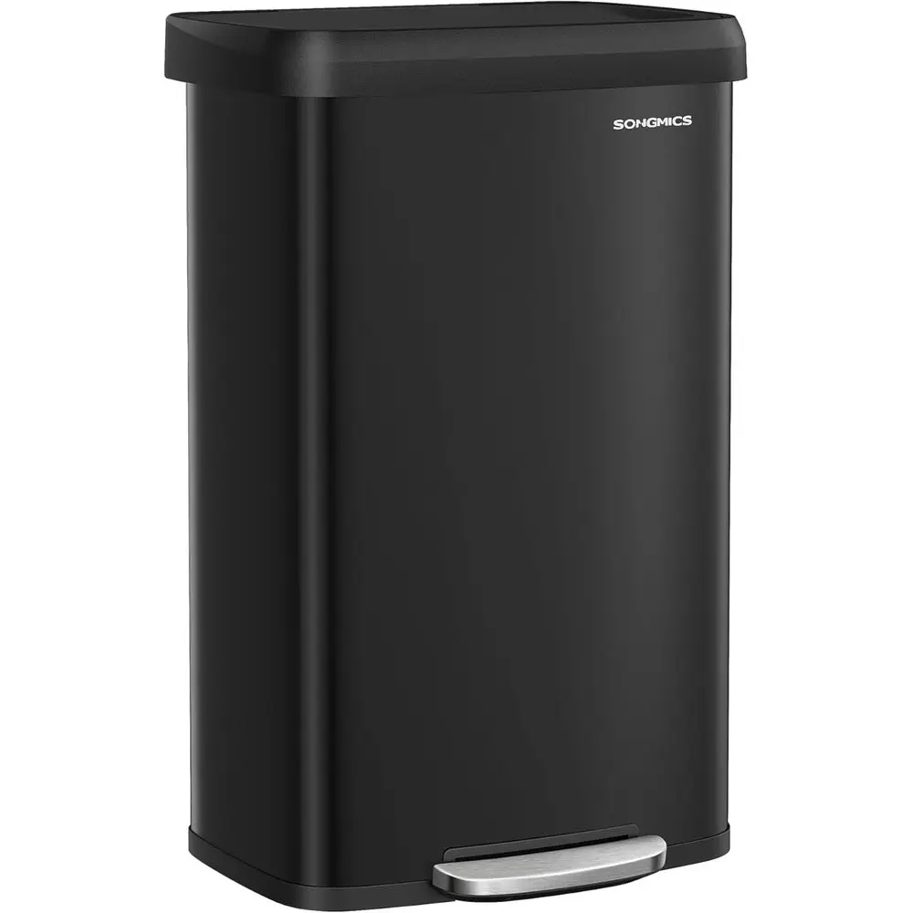 

Kitchen Trash Can, 21 Gallon (80 L) StainlSteel Garbage Can, with Stay-Open Lid and Step-on Pedal, Sot Closure, Tall, Large and