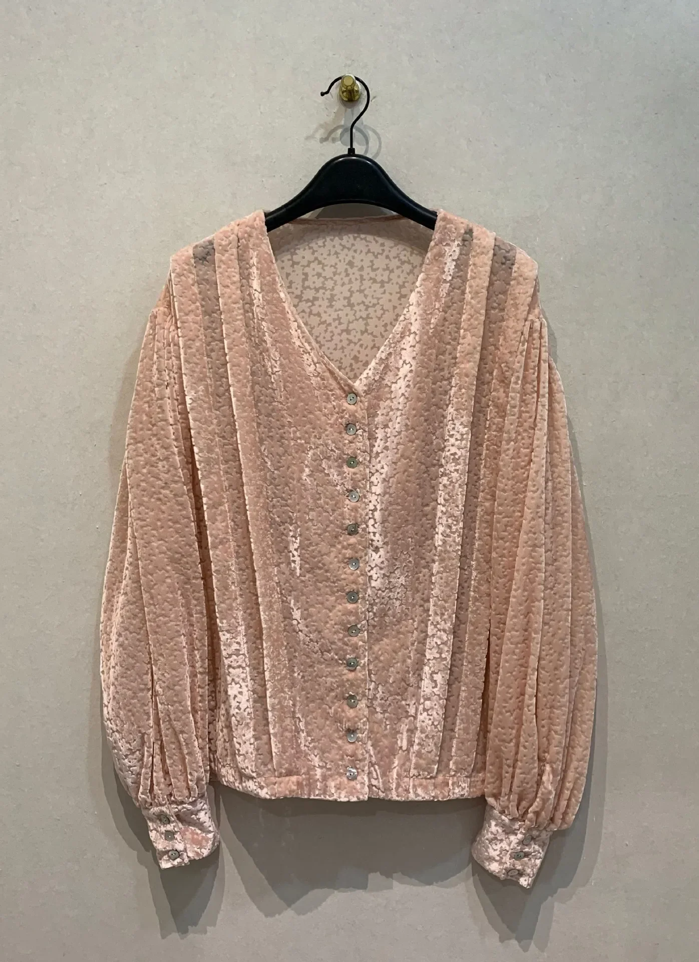 

Бархатные рубашки-фонарики с цветочным принтом и v-образным вырезом, милые Ropa Mujer, французские свободные тонкие универсальные блузки, японские вязаные крючком рубашки с рюшами, литературные рубашки