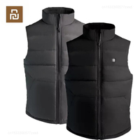 Youpin SKAH 4-Heating Area Graphene Electric Heated Vest Men Outdoor Winter Warm Vest Fallow Smart Thermostatic Heating Jackets