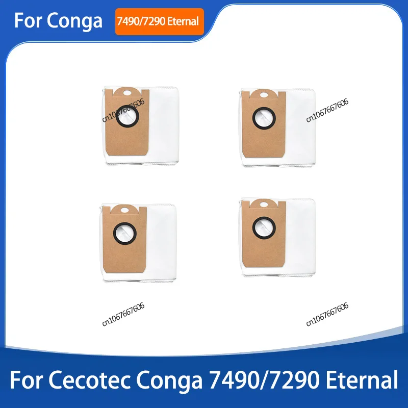 Dust Bag Accessories For Cecotec Conga 7490/7290 Eternal Home Genesis X-Treme Dust Bag Sack Robot Vacuums Spare Parts