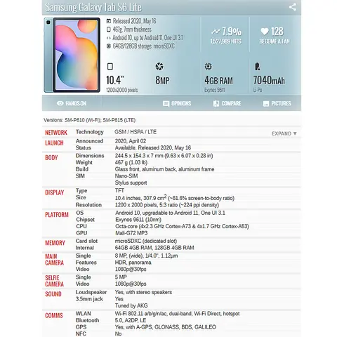 För Samsung Galaxy Tab S6 Lite SM-P610 SM-P615 SM-P615N SM-P617 P610 P615 10.4 LCD-skärm pekskärm digitalisator glasenhet 8 best sales Samsung Galaxy S6 Lite - №4