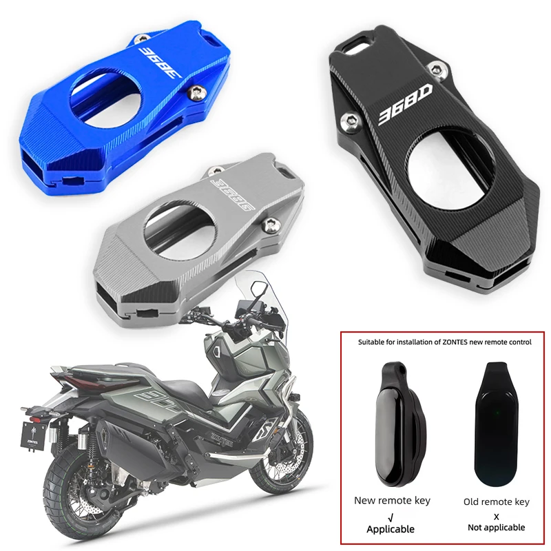 Motorrad Schlüssel Schutzhülle Fernbedienung Schutzhülle Fit Für Zontes 2024 2025 2026 368D 368E 368G 368 G E D ZONTES