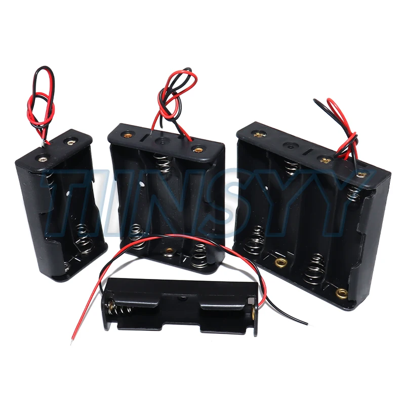 18650 Parallel 1/2/3/4/18650 Battery Holder 18650 Storage Box Case 18650 Parallel Battery Box 3.7V