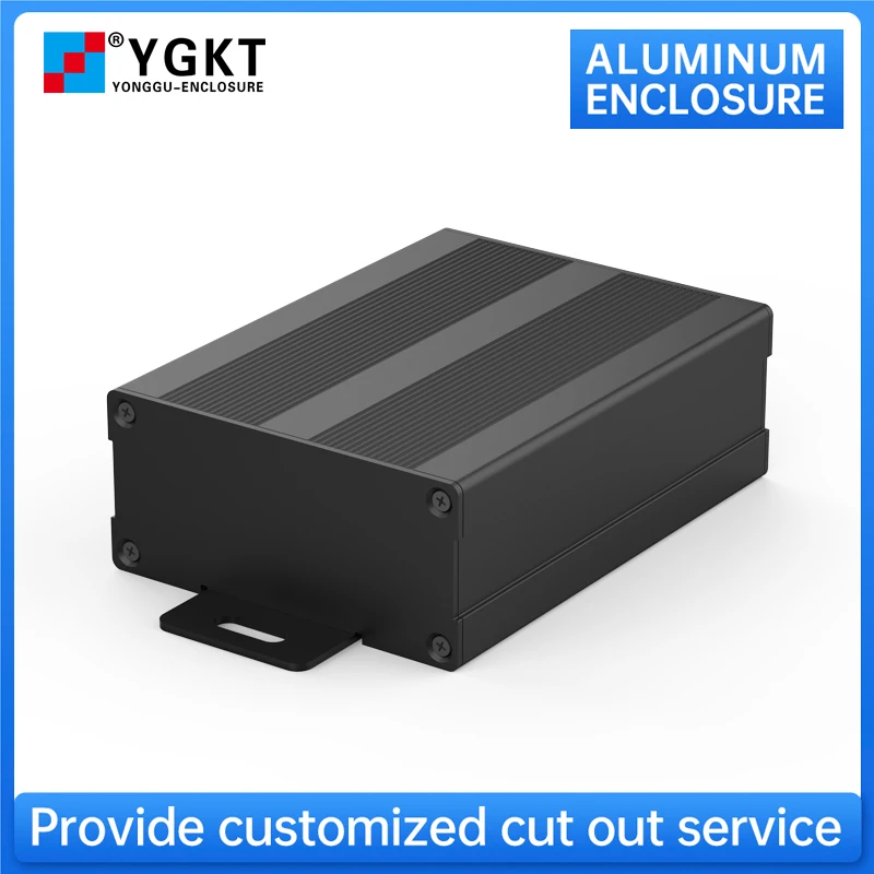 

Aluminum Terminal Box Laboratory Equipment Split Type Housing Custom PCB Shield Metal Enclosure For Circuit Board H08 76*35MM