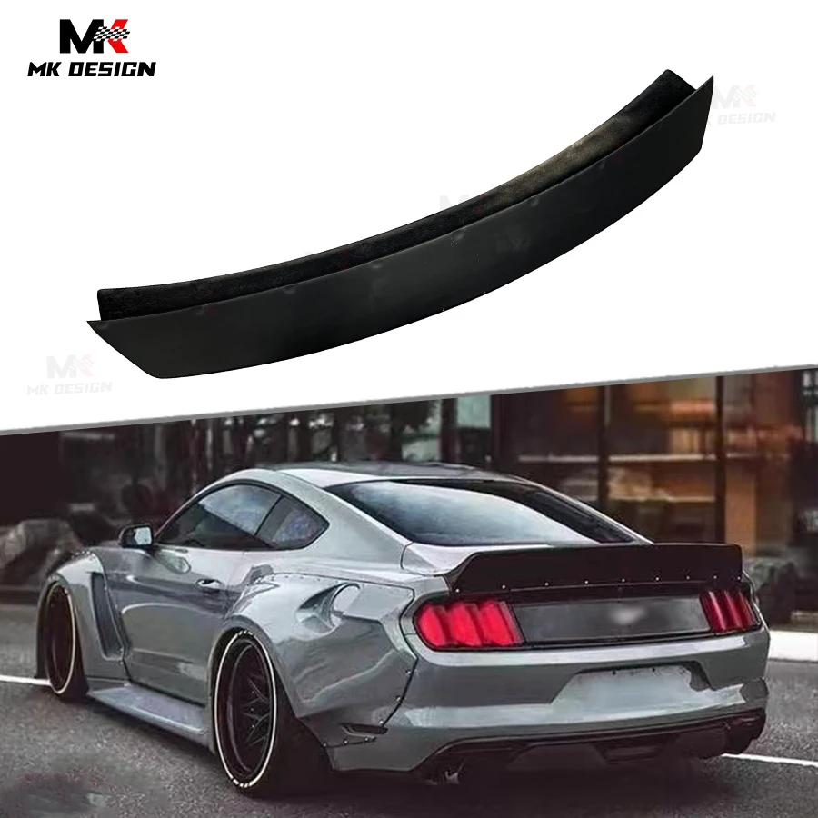 

FRP Rear Trunk Lip Spoiler Ducktail Wing for Ford Mustang 2015-2021 CD Style Rear Spoiler Boot Lip Car Accessories