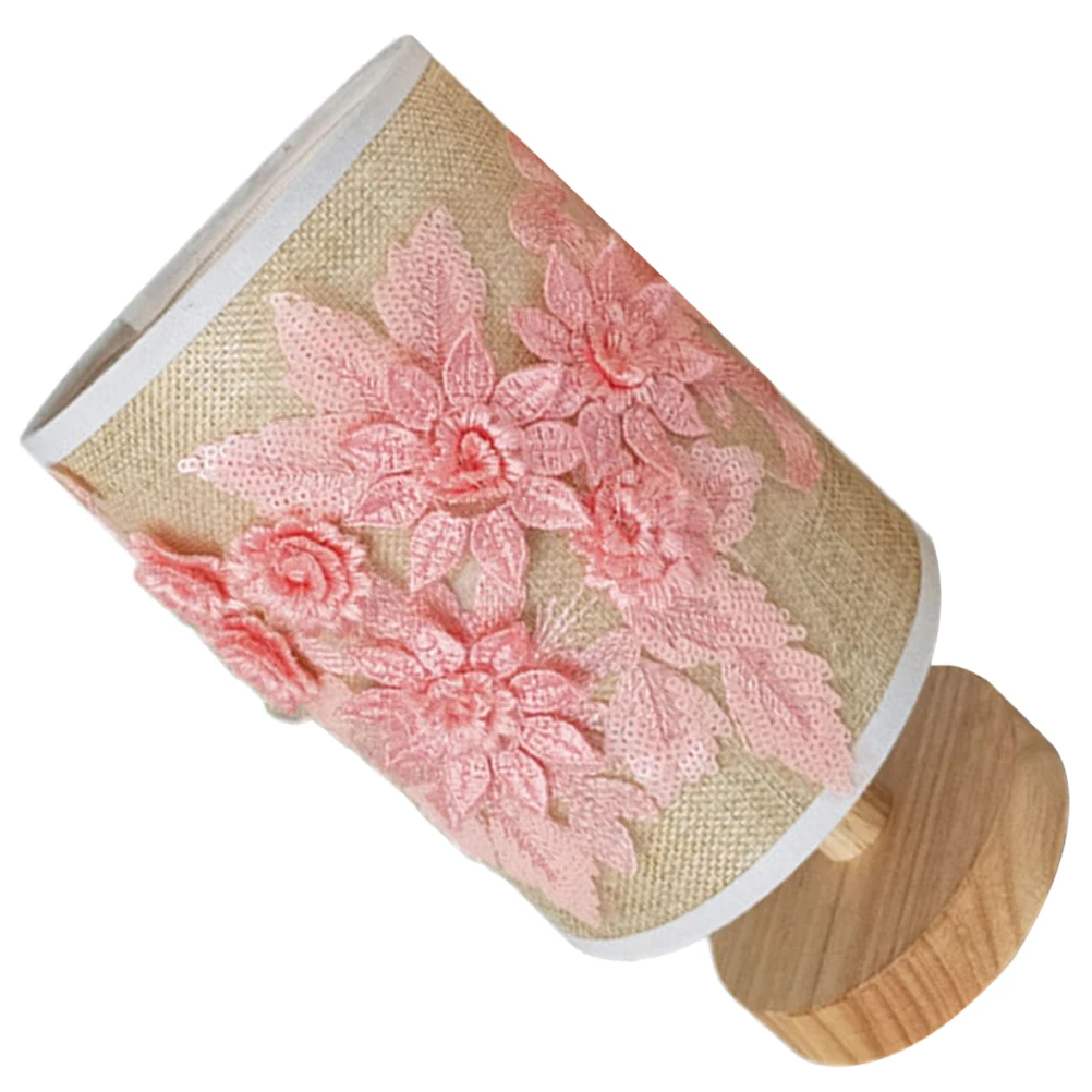 

Fabric Table Lamp Nightstand Light Small Bedside with Usb Bedroom for Baby Desk