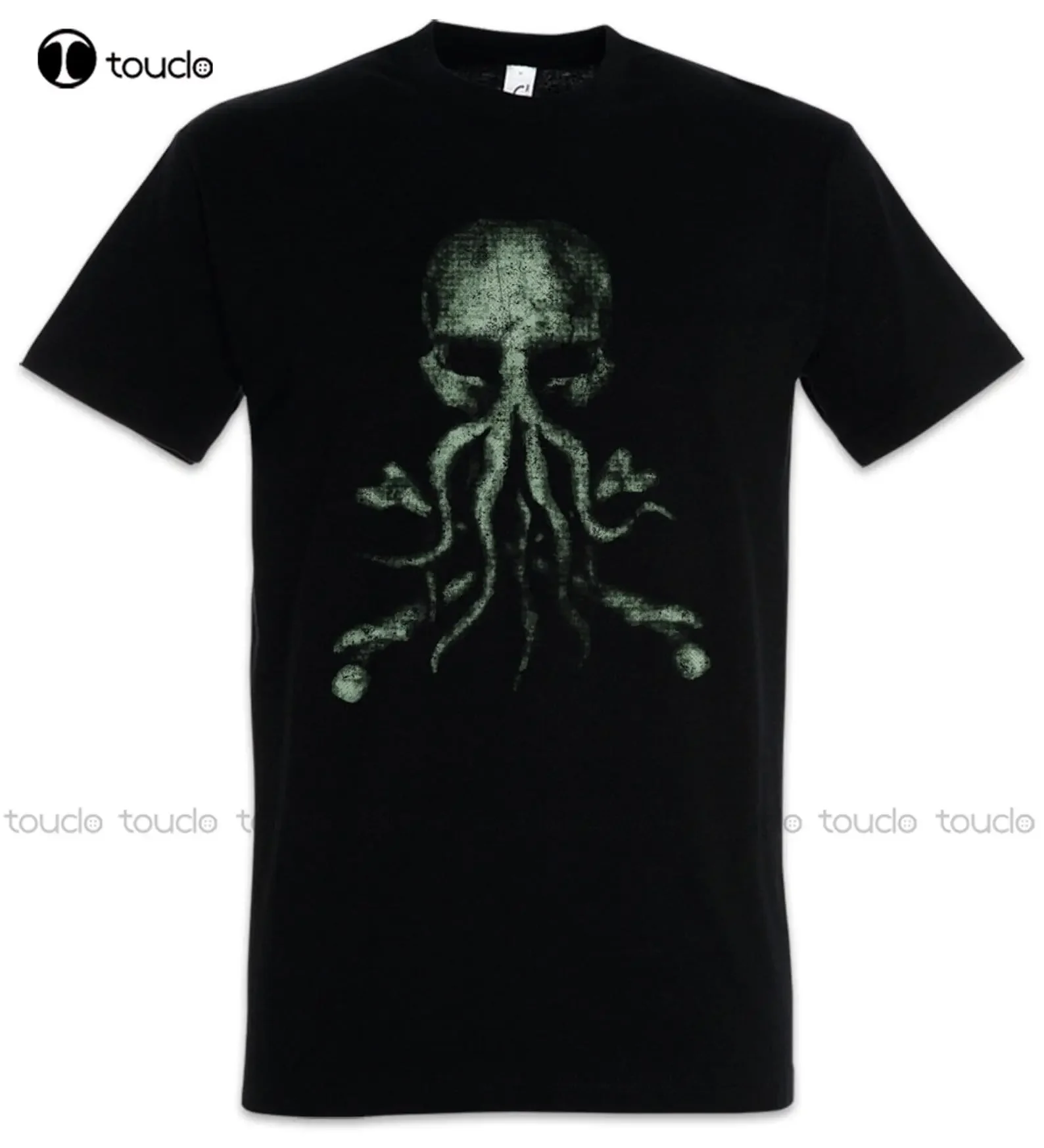 Camiseta de hombre Cthulhu Bones Wars Horror Arkham H. P. Lovecraft Miskatonic camisetas blancas regalo personalizado Xs-5Xl camiseta estampada ropa de calle