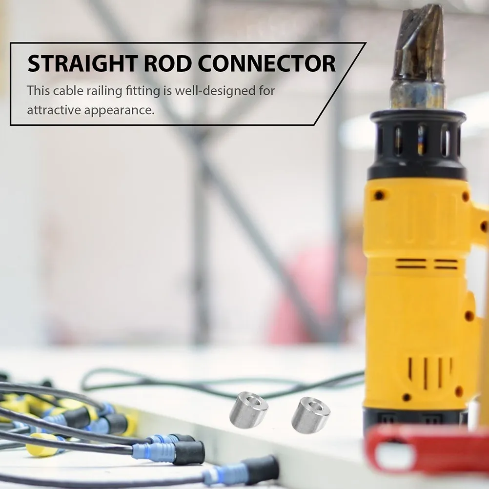 

10 шт. угловых шайб из нержавеющей стали для тросовых ограждений, коррозионностойкие, для крепления тросов к перилам террас