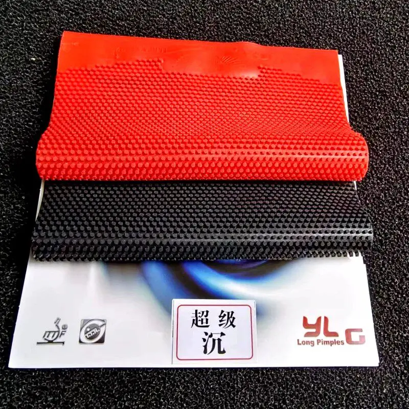 SAVIGA Super Sinking OX Table Tennis Rubber Matte Cured Medium Pips Long Pimple Single Ping Pong Rubber Anti-Spin Tricky Rubber