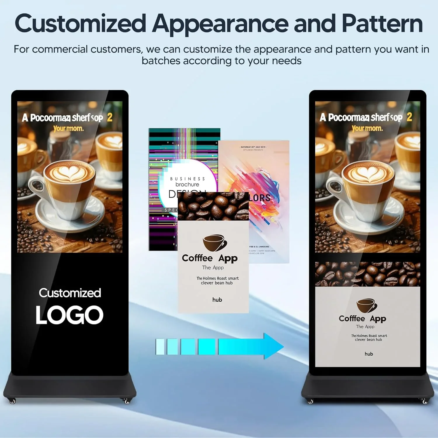 

M onitor,Android OS Totem,Interactive LCD Advertising Indoor Touch Information Kios Inch Floor Stand Digital Signage Displays