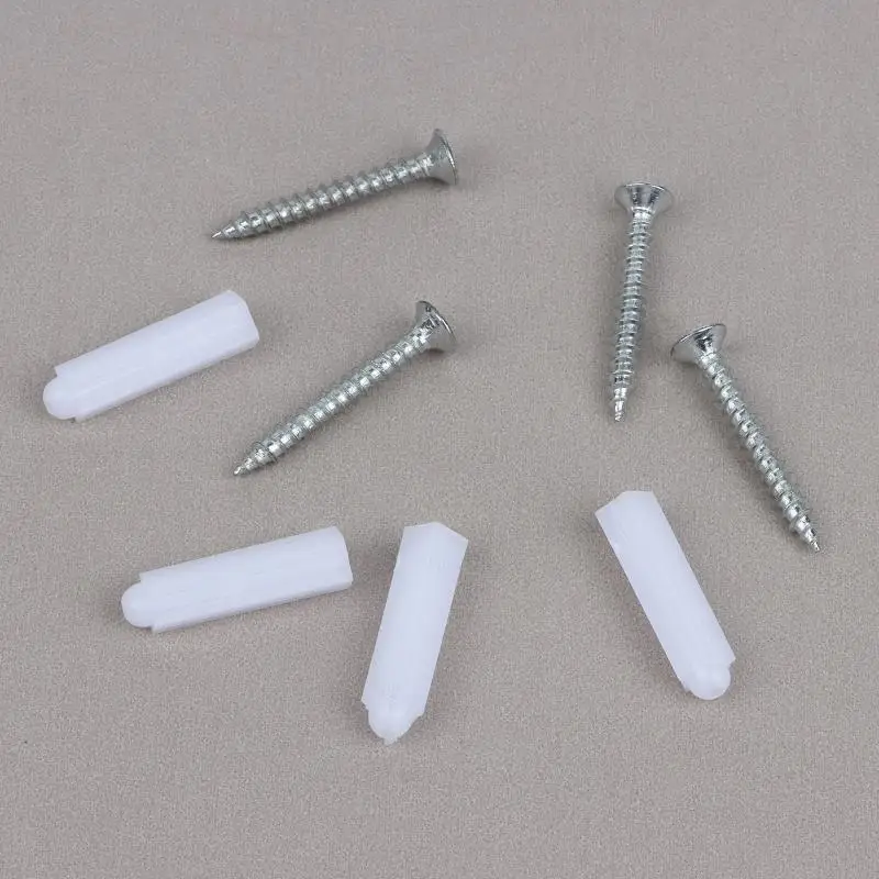 25mm Expansion Tube Screws Durable Heavy Duty Wall Mount Fasteners for Surveillance Camera Bracket Installation