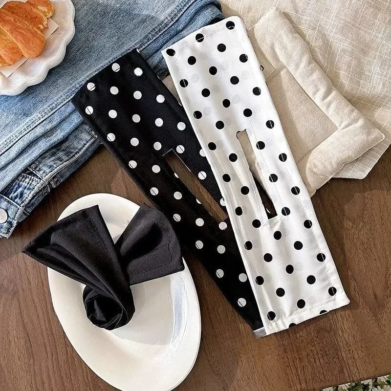 Korean Sweet Polka Dot Twist Hair Clip Women Bow Shaped Hairpin Fast Hair Bun Braid Styling Hair Accessories for Daily Wear