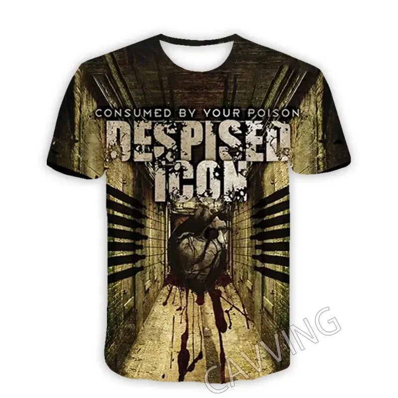 Despised Icon Rock 3D Printed Casual Fashion T-shirts Hip Hop Tee Shirts Harajuku Styles Tops Fashion Clothing for Women/men