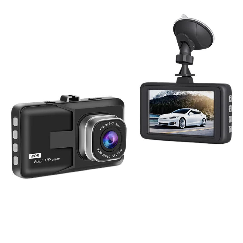 

HONG TONG Black Diamond HD Driving Recorder Driving In Car Video Recorder In Car DVR Front and Rear Dual Recording Reverse Image
