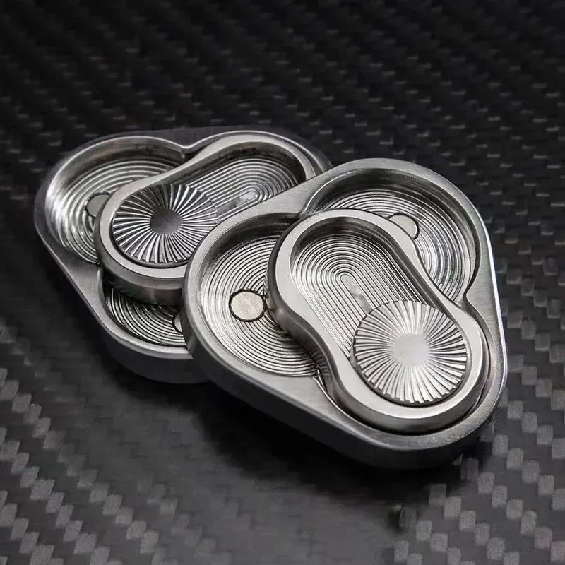 Magnetischer Fidget Slider für Erwachsene, EDC-Metall-Fidget-Spielzeug, Dekomprimieren, Handspinner, Autismus, sensorische Angst, Stressabbau, bestes Spielzeug für Erwachsene