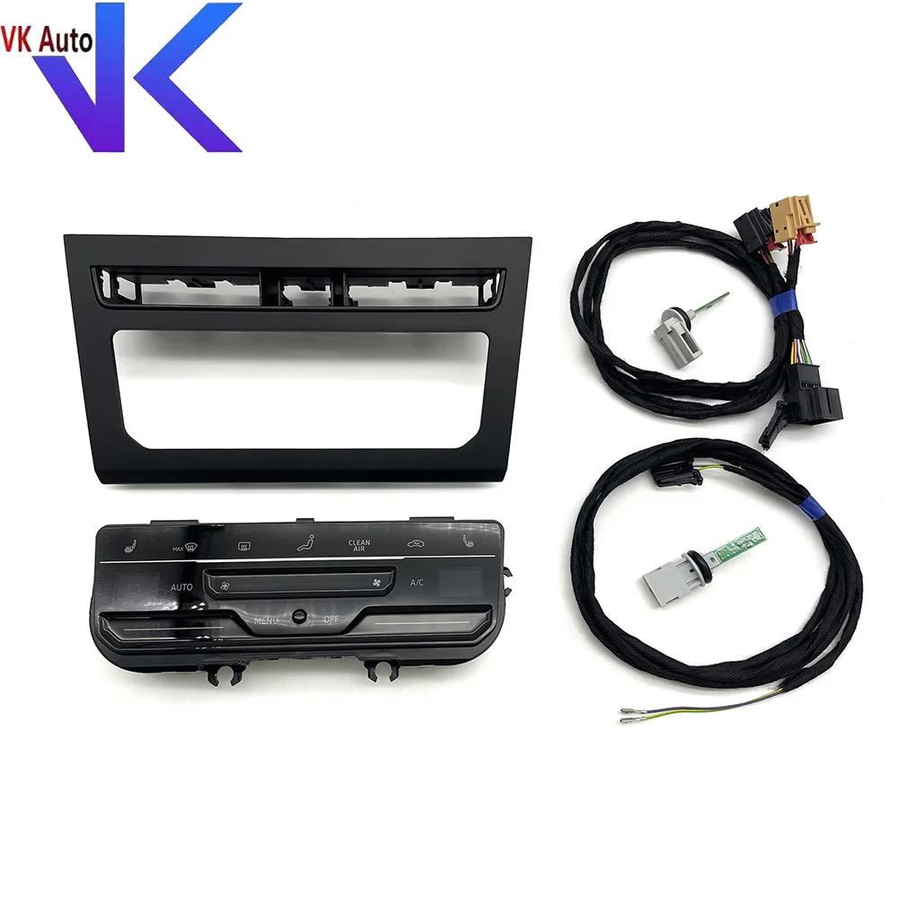 For Seat Leon Touch Screen Air Conditioning Panel Frame Adapter 5F0 858 060E
