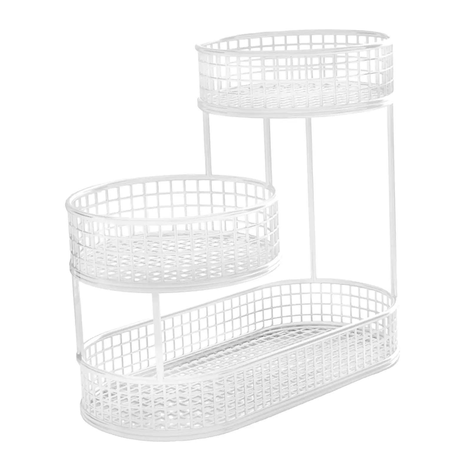 Metal Fruit Basket Metal Wire Storage Basket,Large Capacity,Countertop Stand Space Saver Serving Bowl Vegetables Storage Rack