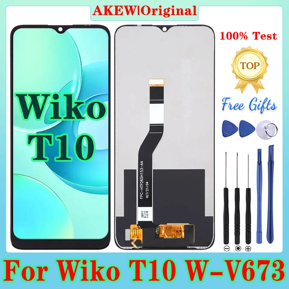 مراجعة ونصائح لشاشة LCD لجهاز Wiko T10 بحجم 6.5 بوصة (نموذج W-V673-01)