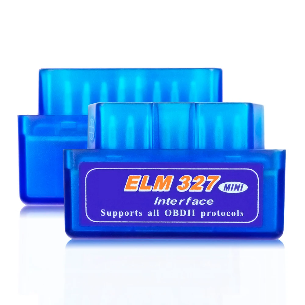 Super Mini ELM327 V2.1 Bluetooth-совместимый диагностический инструмент ELM327 BT OBD2 Адаптер автоматического сканера для Android Windows