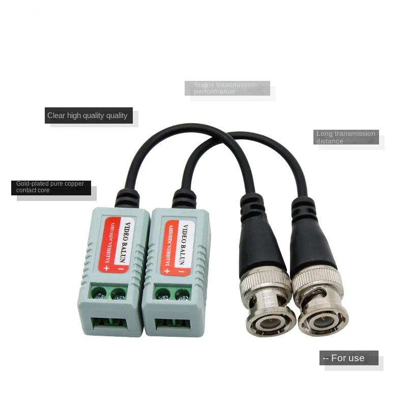 1 пара/2 шт., BNC-кабель для сетевого кабеля
