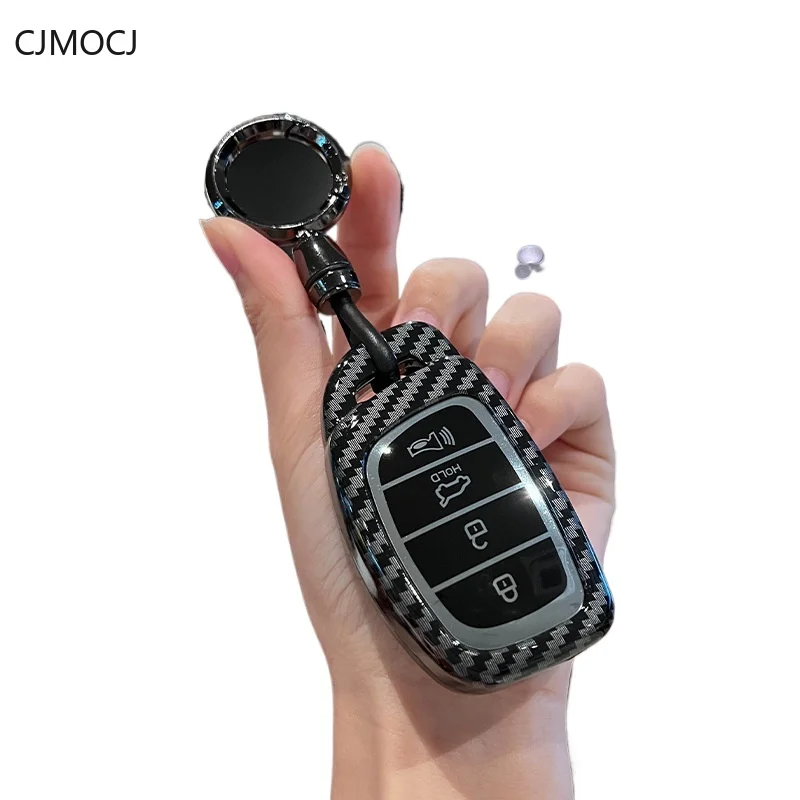 

Premium ABS Key Cover for Hyundai Elantra/Elantra Lingdong/ix25/Tucson/ix35/Sonata - Protective Key Case Keybag Keychain