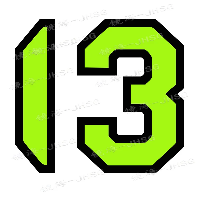

Car Bumper Rear Window No.13 Vinyl Decal Car Sticker Waterproof Car Decoration
