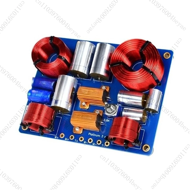 مقسم التردد المتقدم ثلاثي الاتجاه سلسلة البلاتين عالية وجهير رف الكتب المتكلم HIFI حمى الصوت المنزلي