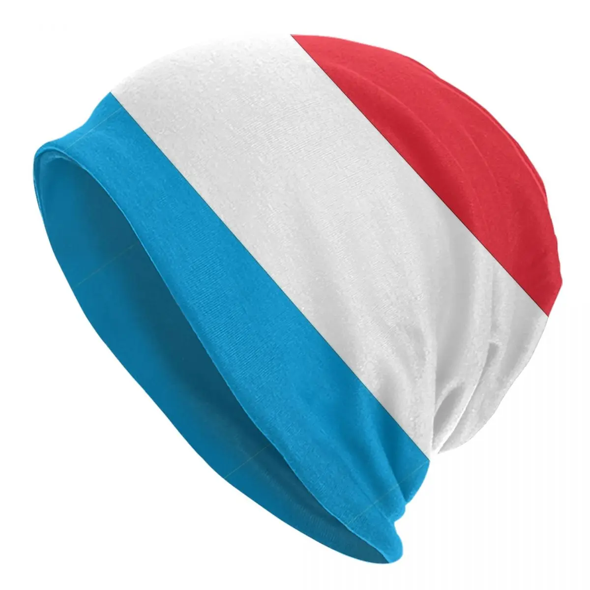 Luxembourg Flag Bonnet Hat Casual Street Skullies Beanies Hat Men's Women's Warm Multifunction Caps