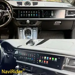 12.3+12.3inch For Porsche Macan 2011-2017 Dual Screen 8G+256GB 2din Car GPS Multimedia Video Player Radio Head Unit Carplay