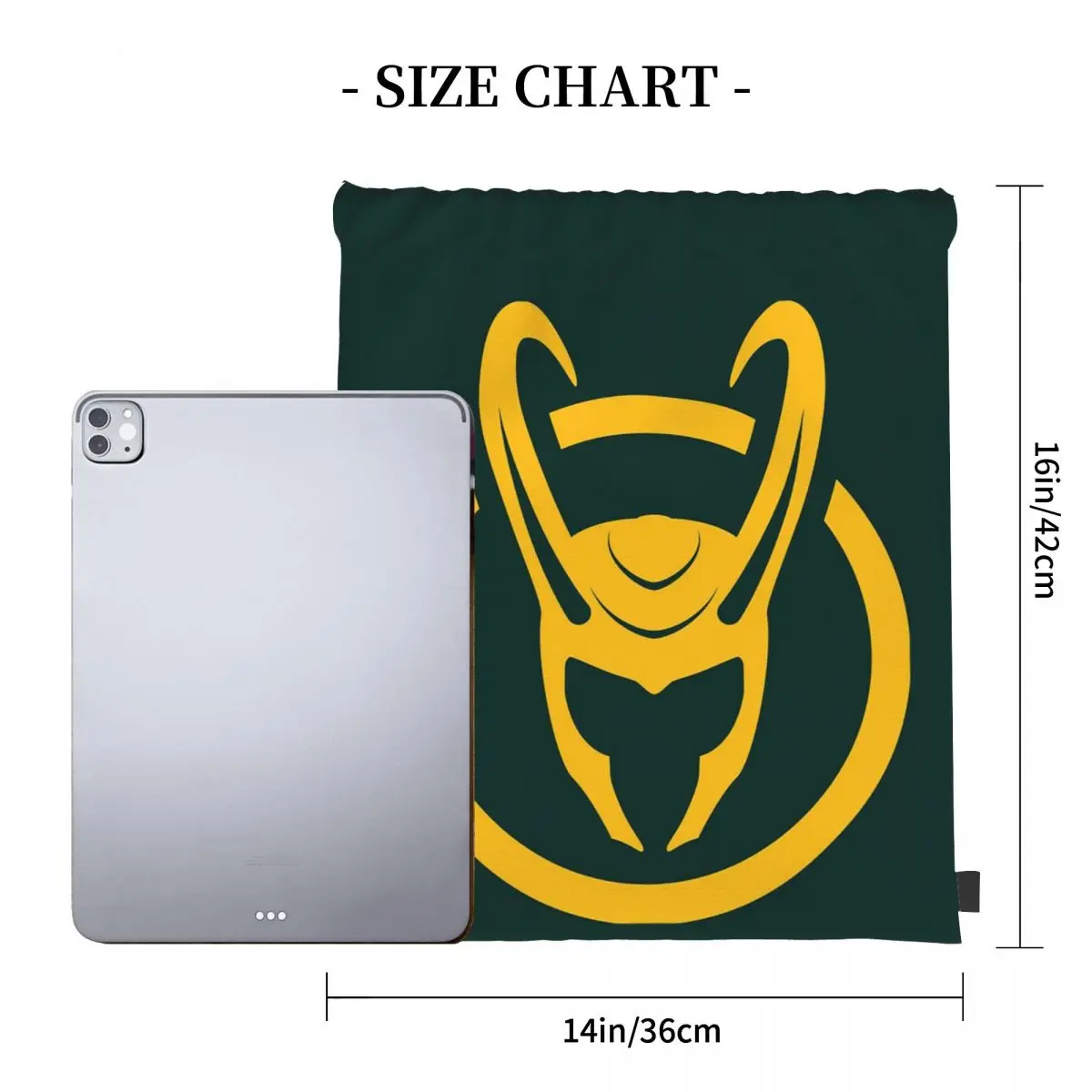 Loki Variant Backpacks Casual Portable Drawstring Bags Drawstring Bundle Pocket Storage Bag Book Bags For Man Woman Students