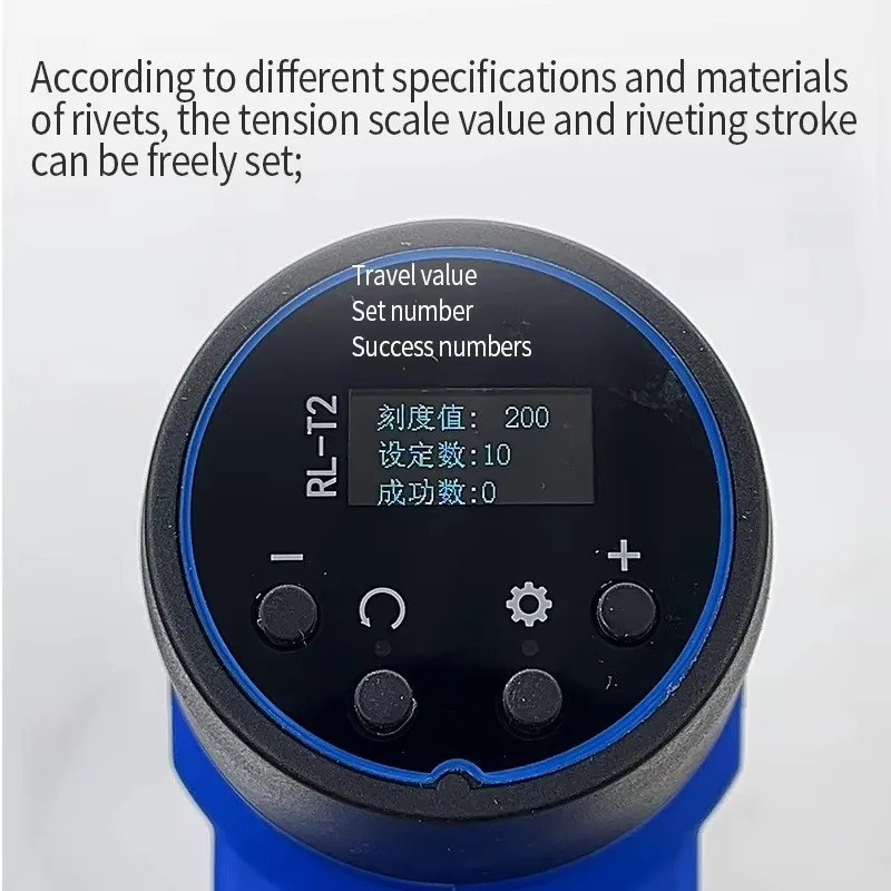 

【specialized】Rocol Industrial-Grade RL-T2 Cordless Lithium 18V Brushless Motor Battery-Powered Electric Rivet M3-M12 Capacit