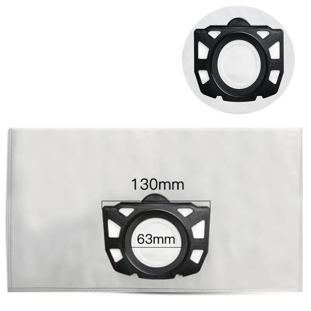 Washable Dust Bags For Karcher MV4 MV5 MV6 WD4 WD5 WD6 WD4000 To WD5999 Vacuum Cleaner Spare Part Dust Bag Accessories