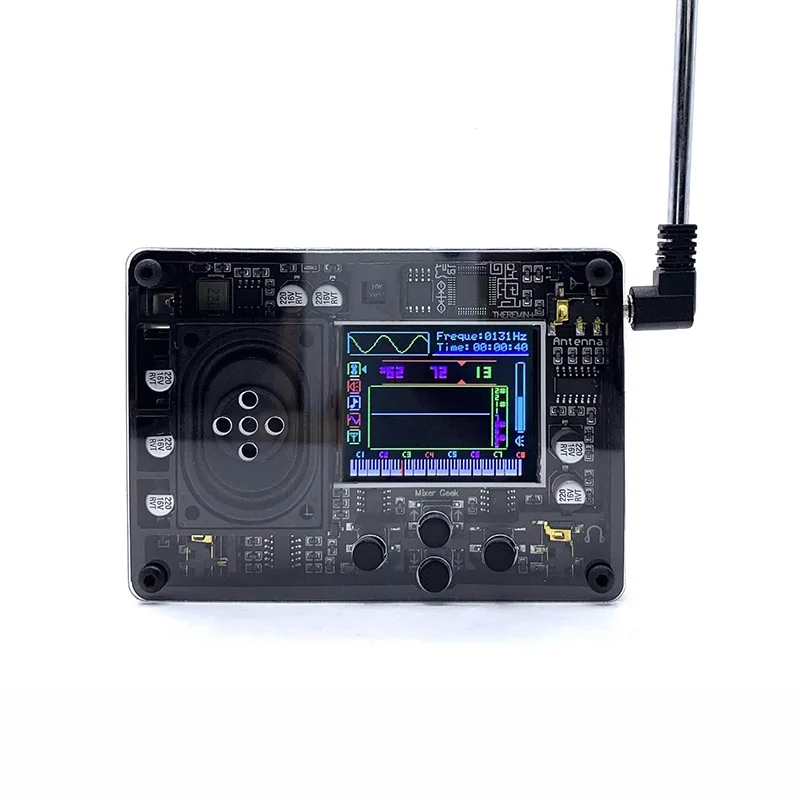 Mini Theremin Electronic Audio Theremin Portable Multiple Voices Musical Instruments Electric Musical Instrument with Screen
